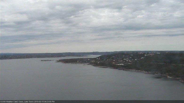 Lake Travis webcam, March 15, 2019 3:25 PM CT