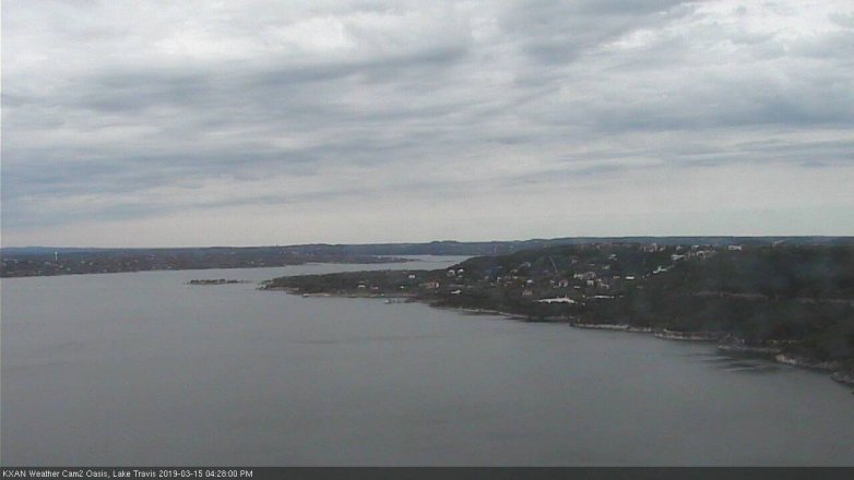 Lake Travis webcam, March 15, 2019 3:30 PM CT