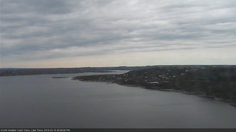 Lake Travis webcam, March 15, 2019 4:10 PM CT