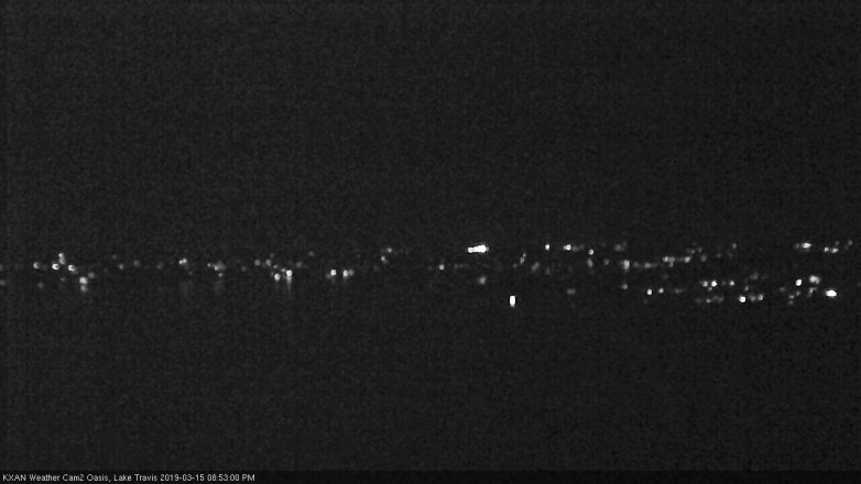 Lake Travis webcam, March 15, 2019 7:55 PM CT