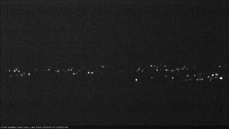 Lake Travis webcam, March 15, 2019 11:10 PM CT