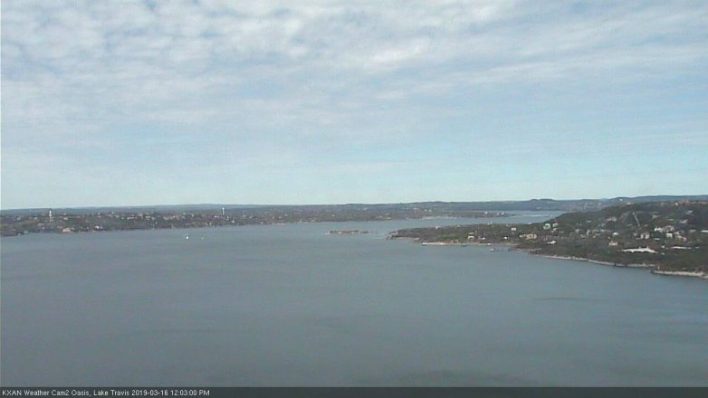 Lake Travis webcam, March 16, 2019 11:05 AM CT