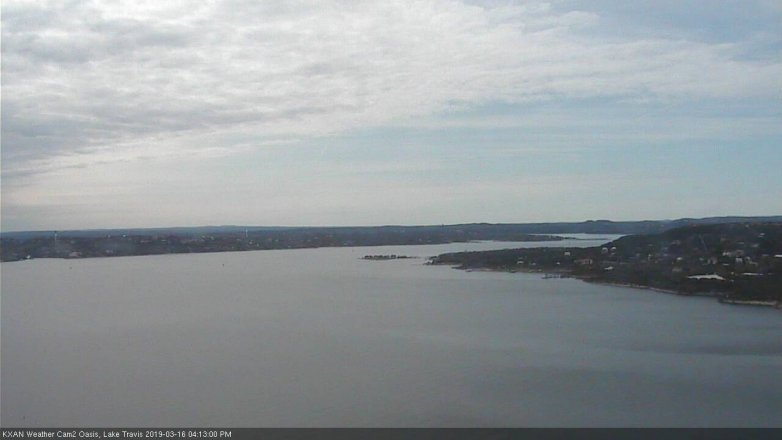 Lake Travis webcam, March 16, 2019 3:15 PM CT