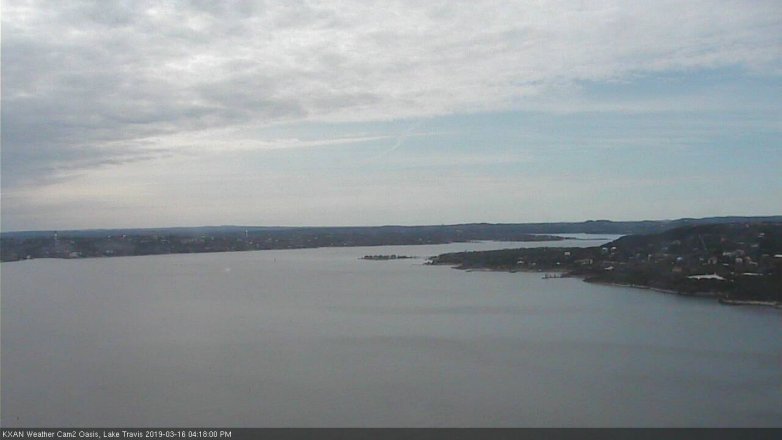 Lake Travis webcam, March 16, 2019 3:20 PM CT