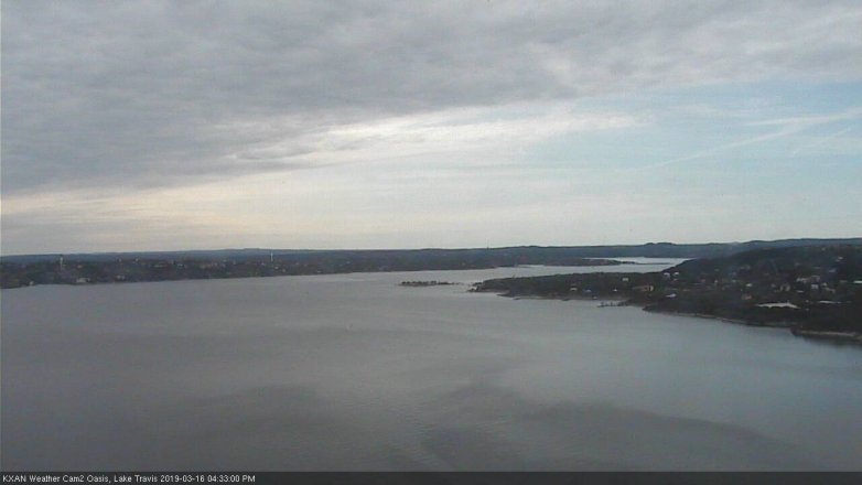 Lake Travis webcam, March 16, 2019 3:35 PM CT