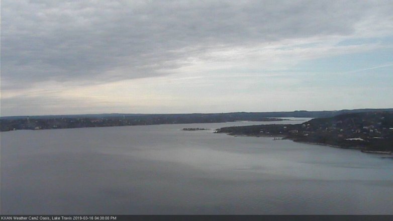 Lake Travis webcam, March 16, 2019 3:40 PM CT