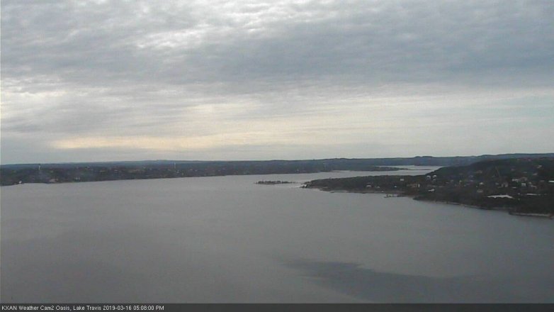 Lake Travis webcam, March 16, 2019 4:10 PM CT