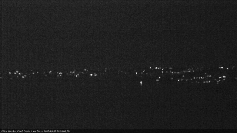 Lake Travis webcam, March 16, 2019 7:35 PM CT