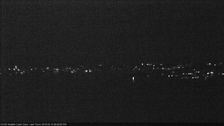 Lake Travis webcam, March 16, 2019 7:50 PM CT