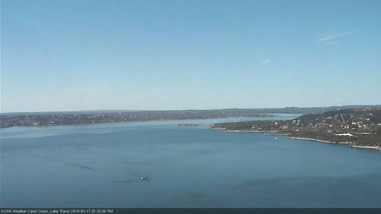 Lake Travis webcam, March 17, 2019 12:35 PM CT