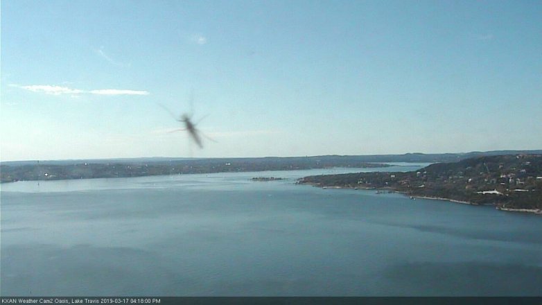 Lake Travis webcam, March 17, 2019 3:20 PM CT