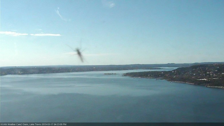 Lake Travis webcam, March 17, 2019 3:25 PM CT