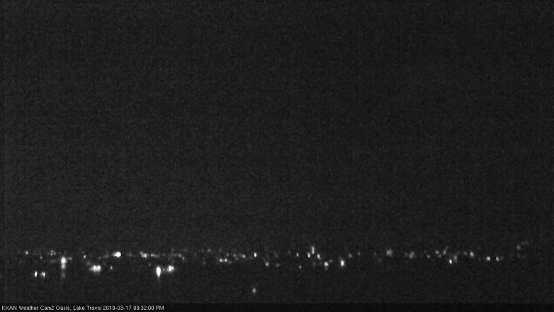 Lake Travis webcam, March 17, 2019 8:35 PM CT