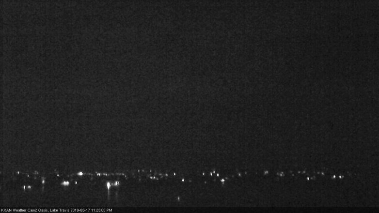Lake Travis webcam, March 17, 2019 10:25 PM CT