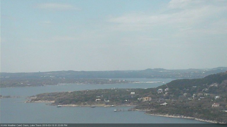 Lake Travis webcam, March 19, 2019 12:35 PM CT