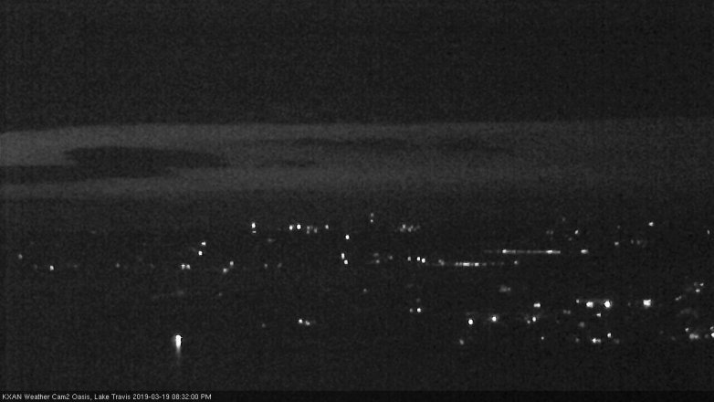 Lake Travis webcam, March 19, 2019 7:35 PM CT