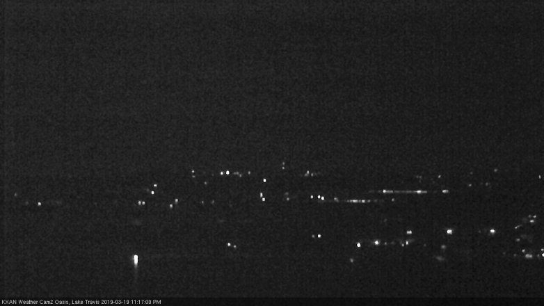 Lake Travis webcam, March 19, 2019 10:20 PM CT