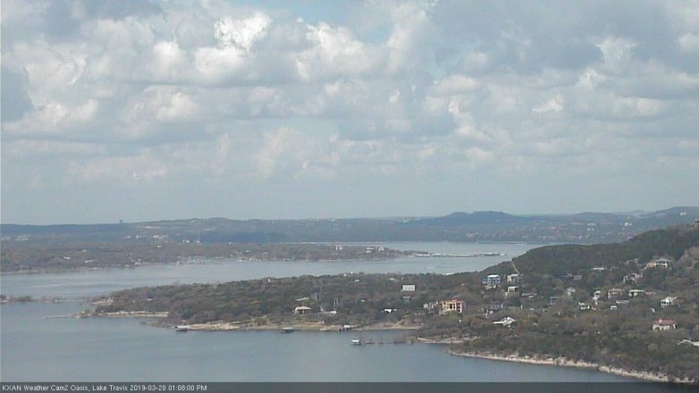 Lake Travis webcam, March 20, 2019 12:10 PM CT