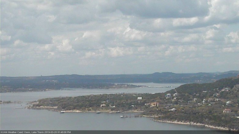 Lake Travis webcam, March 20, 2019 12:50 PM CT