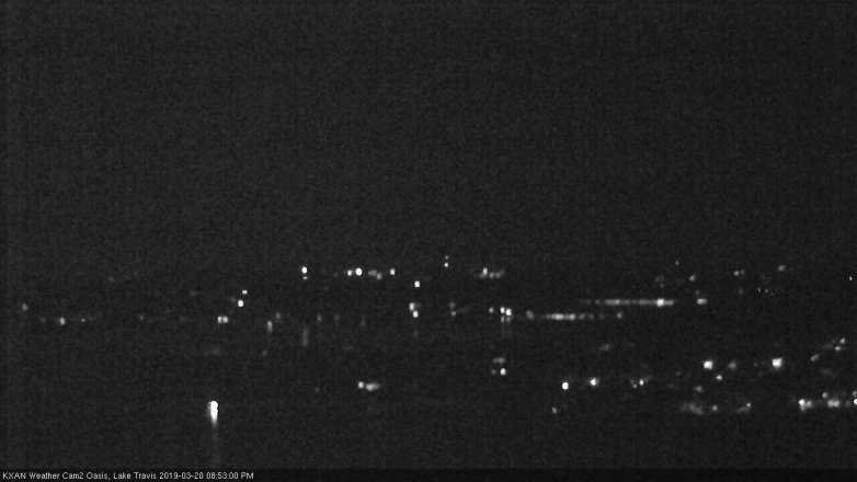 Lake Travis webcam, March 20, 2019 7:55 PM CT