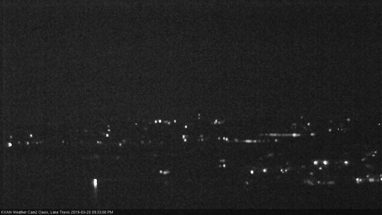 Lake Travis webcam, March 20, 2019 8:35 PM CT
