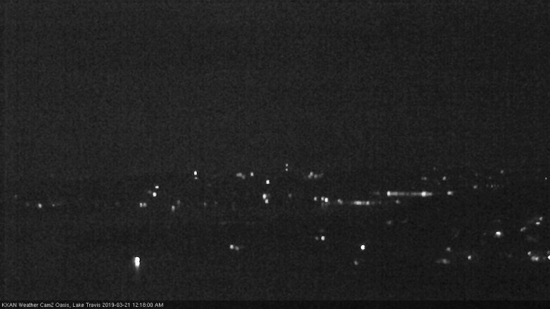 Lake Travis webcam, March 20, 2019 11:20 PM CT