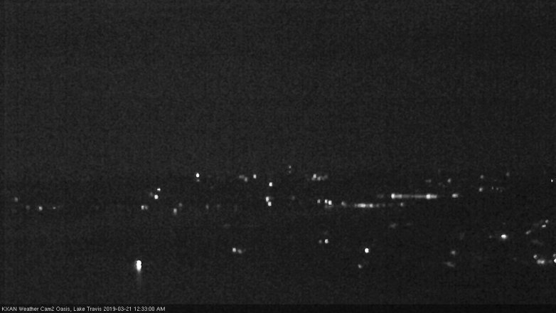 Lake Travis webcam, March 20, 2019 11:35 PM CT