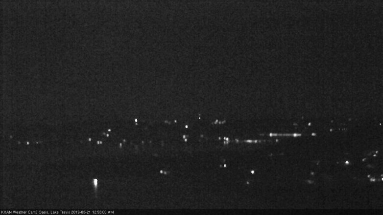 Lake Travis webcam, March 20, 2019 11:55 PM CT