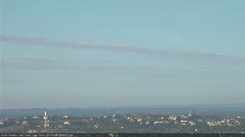 Lake Travis webcam, March 21, 2019 9:10 AM CT