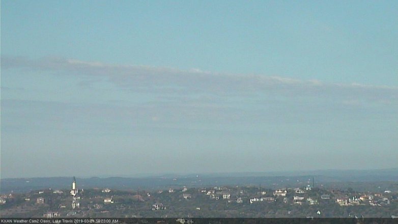 Lake Travis webcam, March 21, 2019 9:25 AM CT