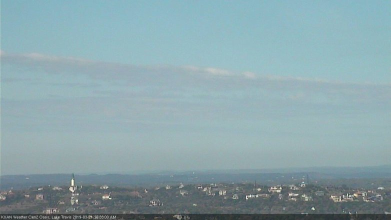 Lake Travis webcam, March 21, 2019 9:30 AM CT