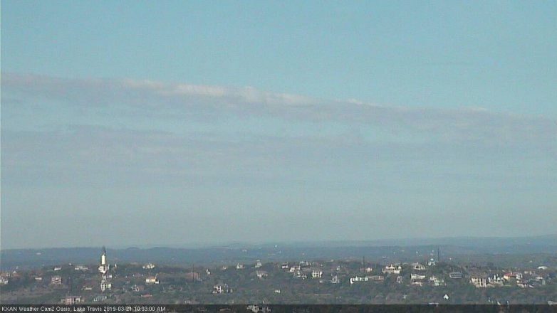 Lake Travis webcam, March 21, 2019 9:35 AM CT