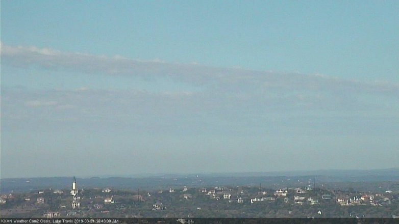 Lake Travis webcam, March 21, 2019 9:45 AM CT