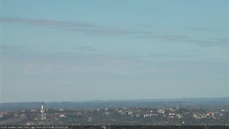Lake Travis webcam, March 21, 2019 10:30 AM CT