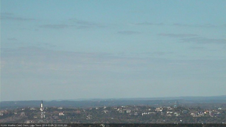 Lake Travis webcam, March 21, 2019 10:35 AM CT