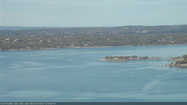 Lake Travis webcam, March 21, 2019 11:20 AM CT