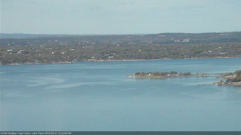 Lake Travis webcam, March 21, 2019 11:35 AM CT
