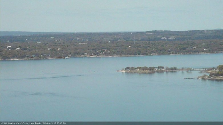 Lake Travis webcam, March 21, 2019 11:55 AM CT