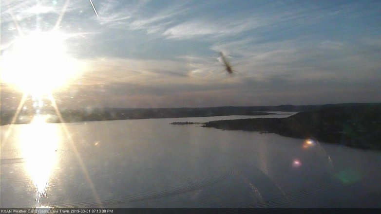 Lake Travis webcam, March 21, 2019 6:15 PM CT