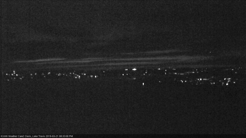 Lake Travis webcam, March 21, 2019 7:35 PM CT