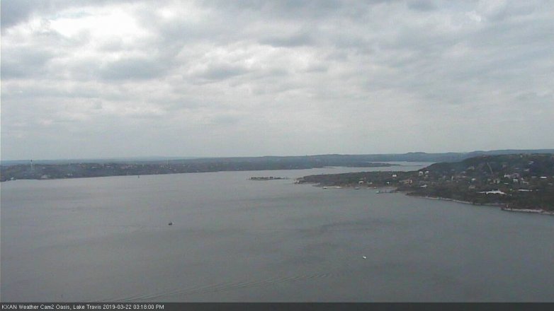 Lake Travis webcam, March 22, 2019 2:20 PM CT