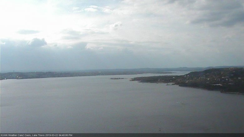 Lake Travis webcam, March 22, 2019 3:50 PM CT