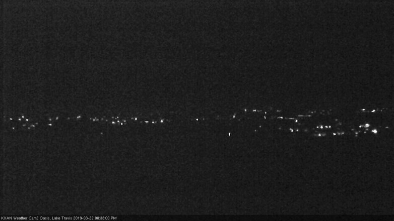 Lake Travis webcam, March 22, 2019 7:35 PM CT