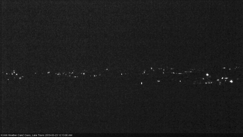 Lake Travis webcam, March 22, 2019 11:15 PM CT