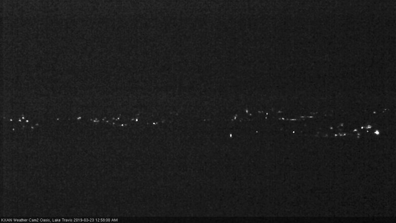 Lake Travis webcam, March 22, 2019 12:00 AM CT