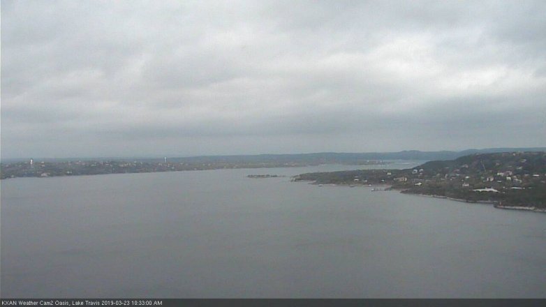 Lake Travis webcam, March 23, 2019 9:35 AM CT