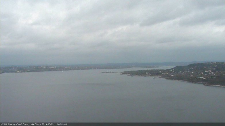 Lake Travis webcam, March 23, 2019 10:30 AM CT