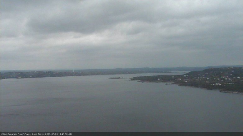 Lake Travis webcam, March 23, 2019 10:50 AM CT