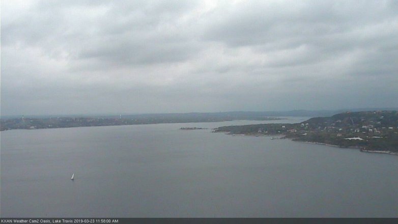 Lake Travis webcam, March 23, 2019 11:00 AM CT