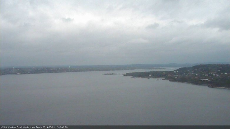 Lake Travis webcam, March 23, 2019 11:05 AM CT